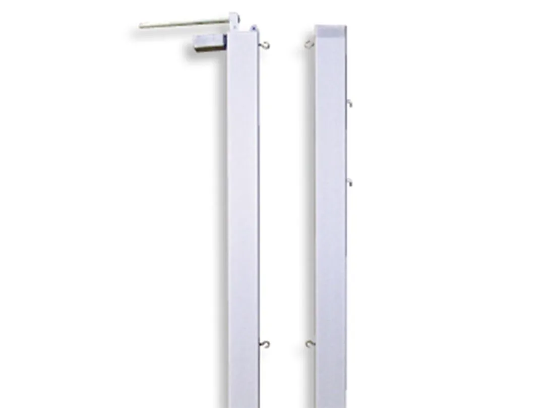 Badminton-Pfosten Mit Innenliegender Spann-Mechanik 2 Badminton-Pfosten Mit Innenliegender Spann-Mechanik – Bild 2