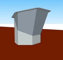 Boulderblock ROCKBLOCK S, 17 Qm