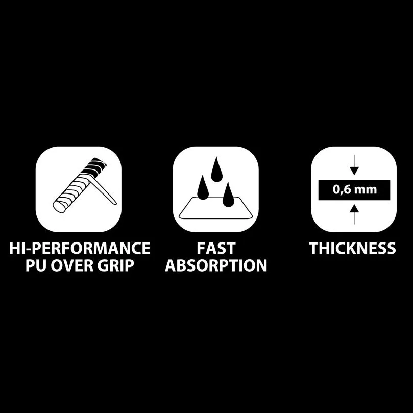 Talbot Torro Talbot-Torro® Overgrip, 3er Blister 3 Talbot Torro Talbot-Torro® Overgrip, 3er Blister – Bild 3