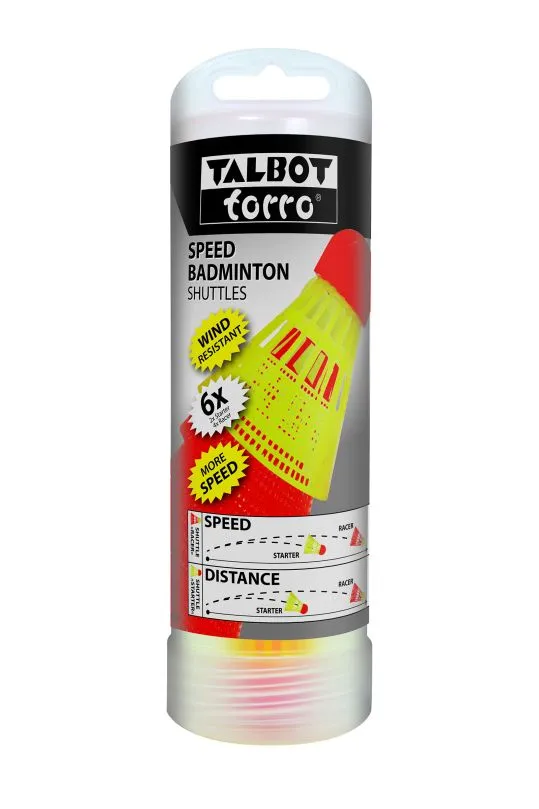 Talbot Torro Talbot-Torro® Speedbadminton Shuttles, 6er Dose 3 Talbot Torro Talbot-Torro® Speedbadminton Shuttles, 6er Dose – Bild 3