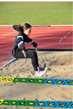 BlockX® Weitsprung Zonenband -Schlägersport L3431 A02 ecommerce 1