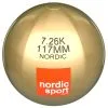 Nordic Sport® Wettkampf-Stoßkugel Messing