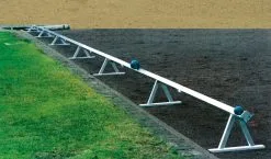 Stoßkugel-Rücklaufrinne