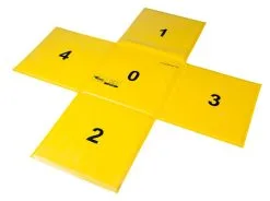 Kreuzsprungmatte, Faltbar