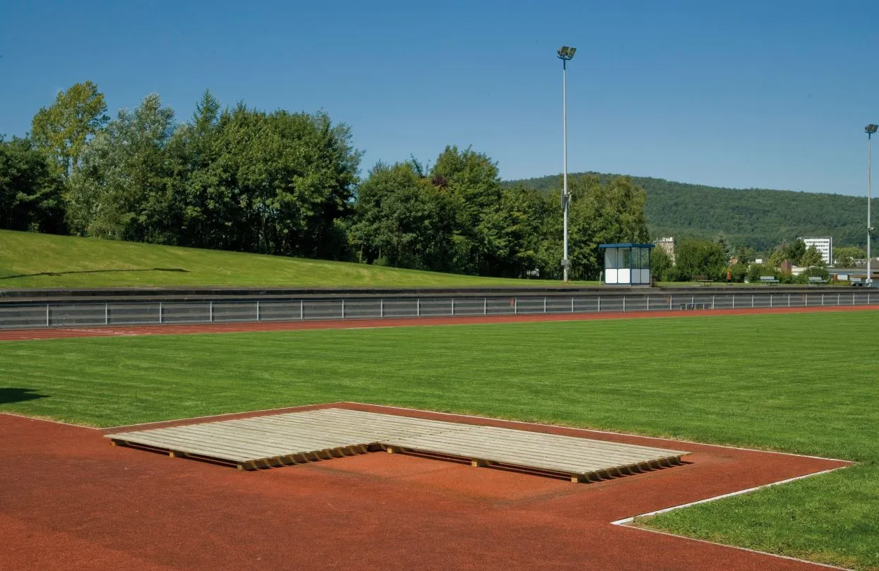 Lattenrost Für Hochsprungkissen, Aus Holz 1 Lattenrost Für Hochsprungkissen, Aus Holz