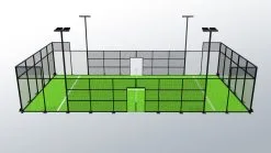 Kübler Sport® Padel Court PRO -Schlägersport T4702 A04 ecommerce