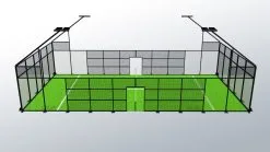 Kübler Sport® Padel Court PRO -Schlägersport T4702 A05 ecommerce