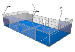 Kübler Sport® Padel Court PANORAMA -Schlägersport T4703 A14 ecommerce