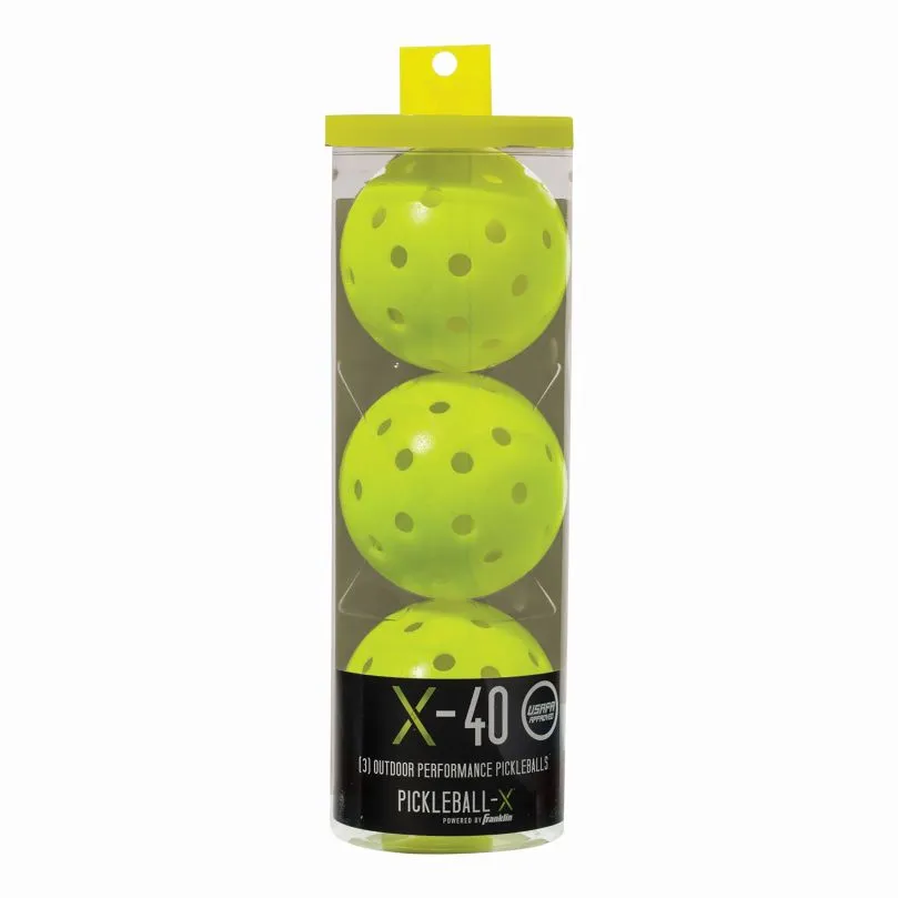 Franklin® Pickleball Bälle X-40 PK Optic 1 Franklin® Pickleball Bälle X-40 PK Optic