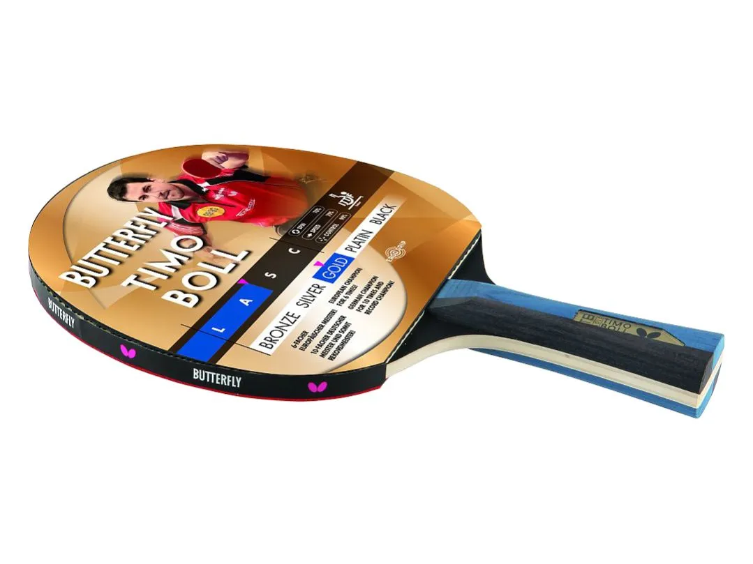 Butterfly® Tischtennisschläger TIMO BOLL GOLD 1 Butterfly® Tischtennisschläger TIMO BOLL GOLD