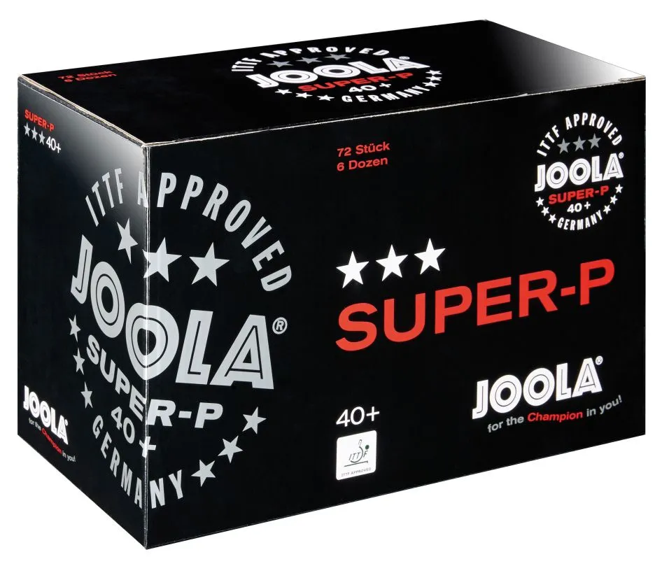 JOOLA® Tischtennisbälle SUPER-P 2 JOOLA® Tischtennisbälle SUPER-P – Bild 2