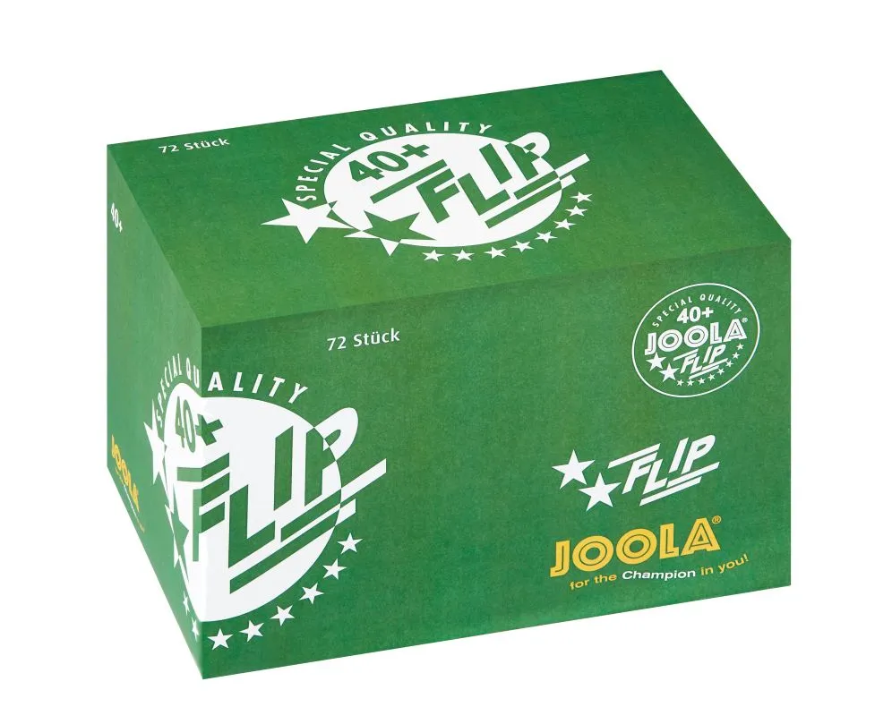 JOOLA® Tischtennisbälle FLIP 40+ 1 JOOLA® Tischtennisbälle FLIP 40+