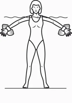 Thera-Band® Aquafins 5 Thera-Band® Aquafins -Schlägersport W8005 02 ecommerce